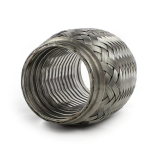 RF 63x150mm FLEX PIPE INTERLOCK _ BRAIDED OUTER 150mm image 1