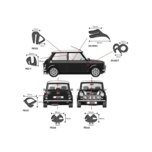 Rubber Kits - Mini Leyland (1959 - 1972) image 1